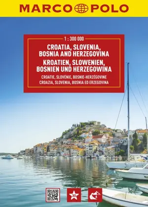 Marco Polo Atlas Kroatië - Slovenië - Bosnië