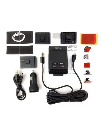 A119 V3 QuadHD GPS dashcam
