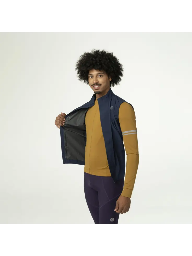 Solid Fietsshirt Lange Mouwen Performance  Heren