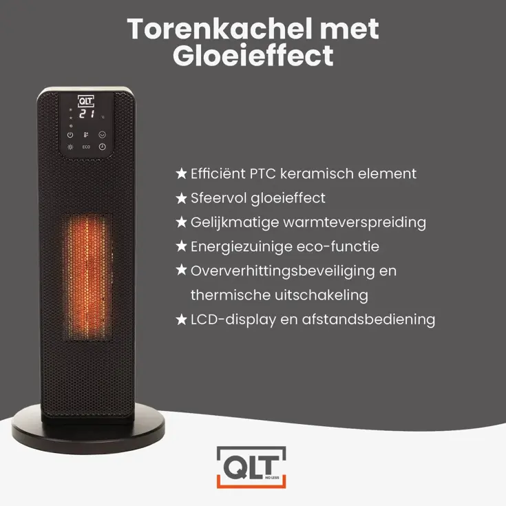 QLT Keramische Kachel met Gloeieffect