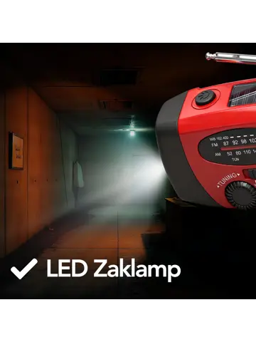 Noodradio - Radio Met Accu Batterij