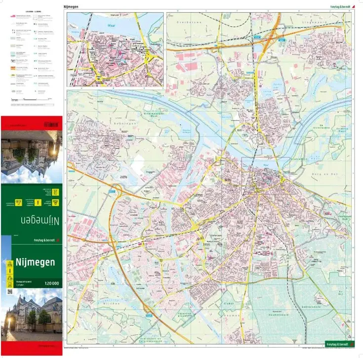 Stadsplattegrond F&B Nijmegen