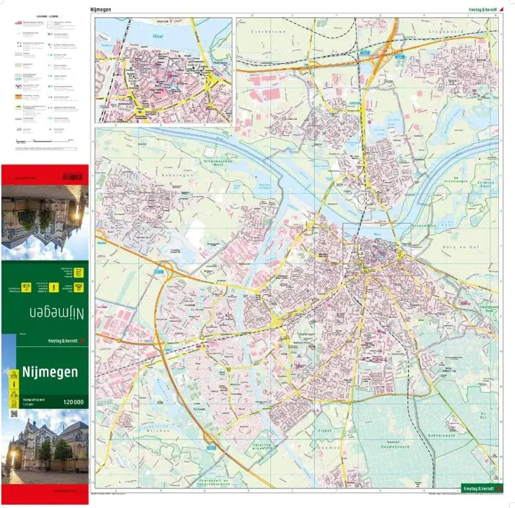 Stadsplattegrond F&B Nijmegen