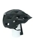 Fietshelm mat zwart, maat M 55-58 cm, lichtgewicht