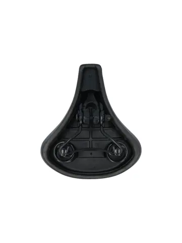 Zwart Unisex Fietszadel voor Tour- en Stadsfietsen