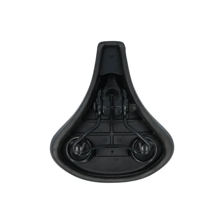 Zwart Unisex Fietszadel voor Tour- en Stadsfietsen