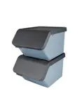 Sigma home - Prullenbak + deksel 45L - 2-dlg
