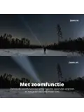 Oplaadbare Zaklamp - 1200 meter bereik
