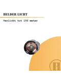 Homey's Mel zaklamp LED oplaadbaar 150 lumen