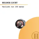 Homey's Mel zaklamp LED oplaadbaar 150 lumen