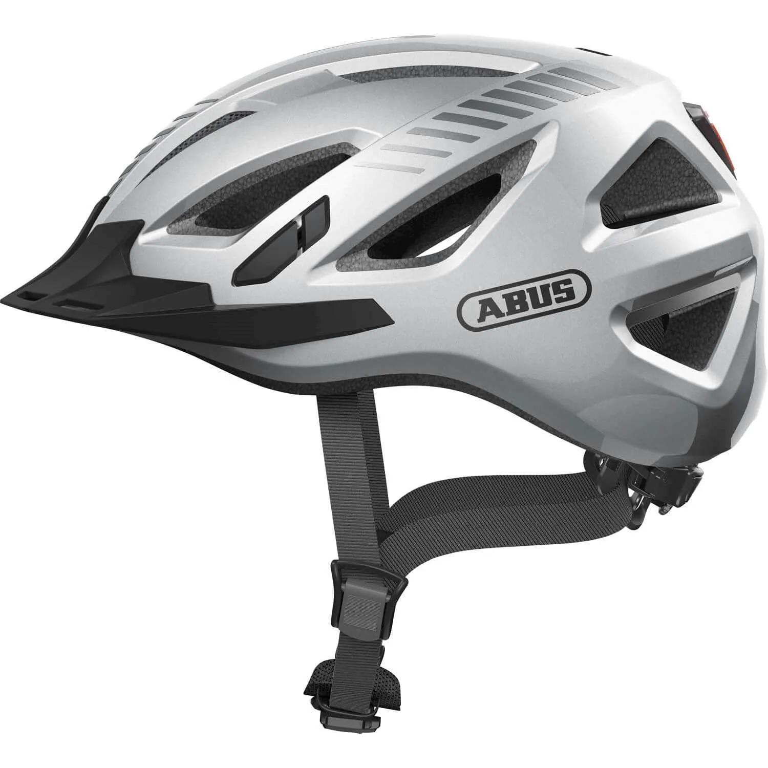 Abus  helm Urban-I 3.0 signal silver M 52-58cm  Zilver main product image