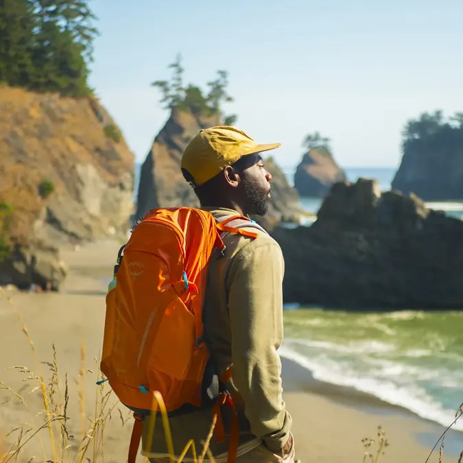 Osprey Hikelite 18 koi orange/blue venture