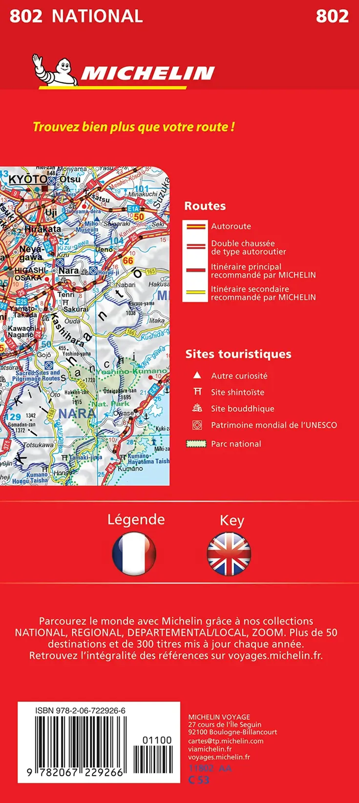 Wegenkaart National 802 Japan