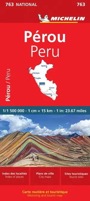 Wegenkaart National 763 Peru