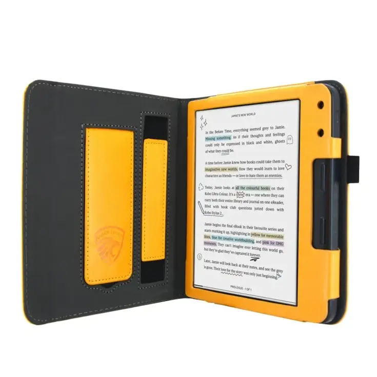 Ereader Hoesje - Luxe strap Case Kobo Libra Colour