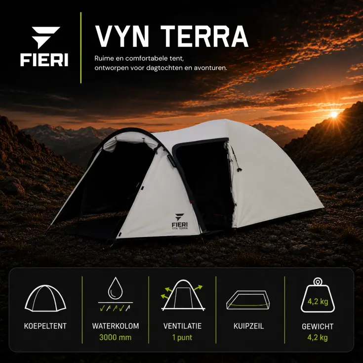 VYN Terra - Koepeltent (3P)