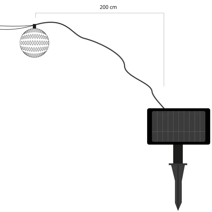 RexTech solar lichtslinger Marrakech
