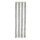 Travellife Chenille Basic grijs/wit 56x185cm