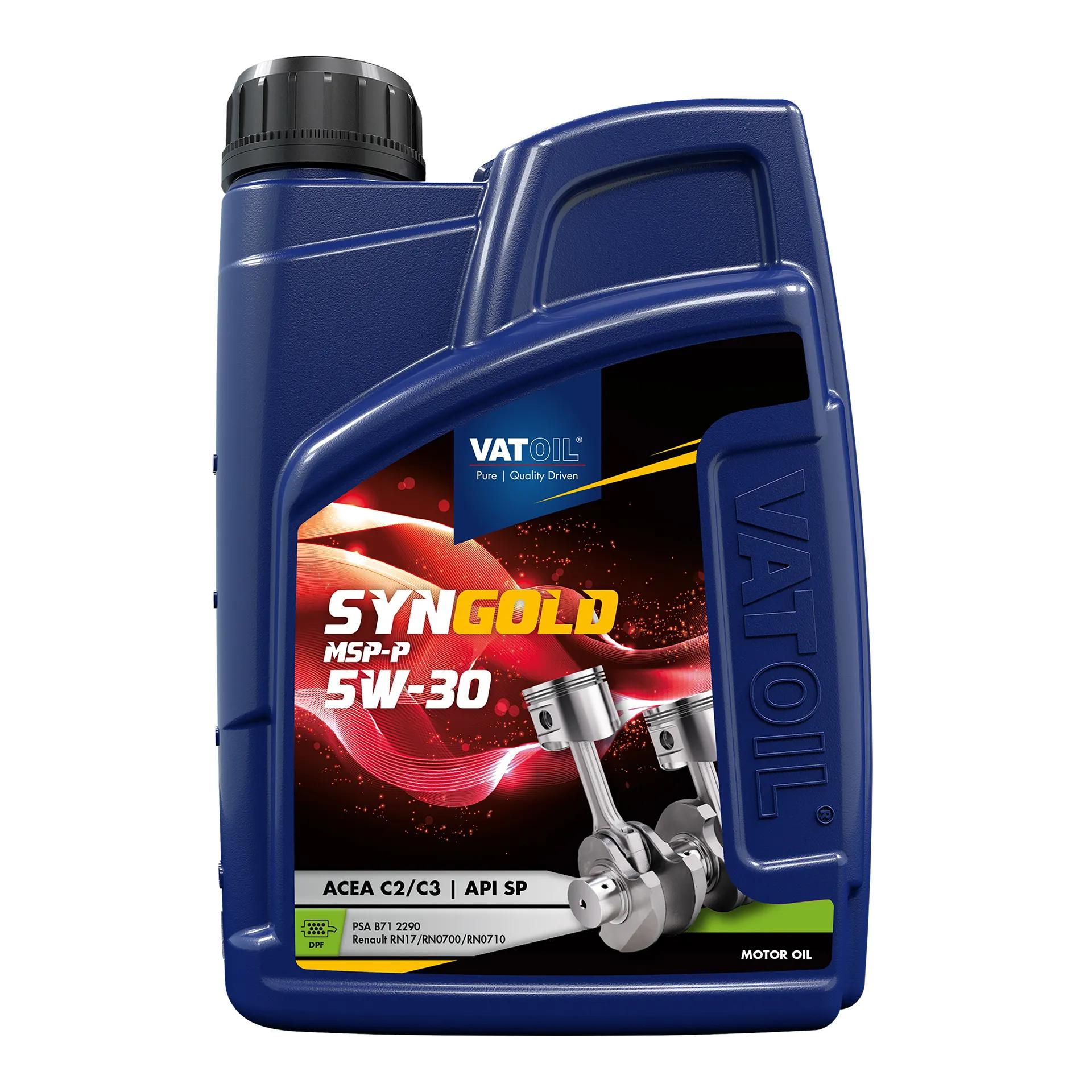 Vatoil  Motorolie SynGold MSP-P 5W-30 1 Liter  Blauw