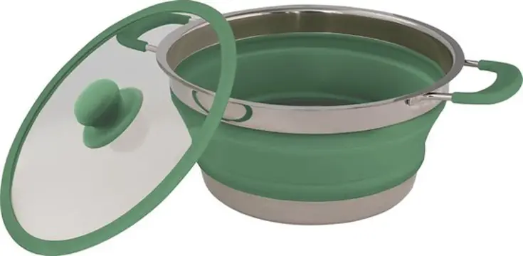 Eurotrail Opvouwbare Pan met deksel S