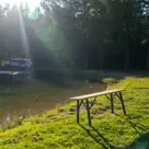 Flex Bamboe Kampeerbank 100 - 2 stuks - Tot 200 kg