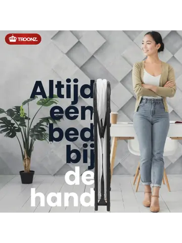 Troonz Campingbed Siena Deluxe - 80 x 190