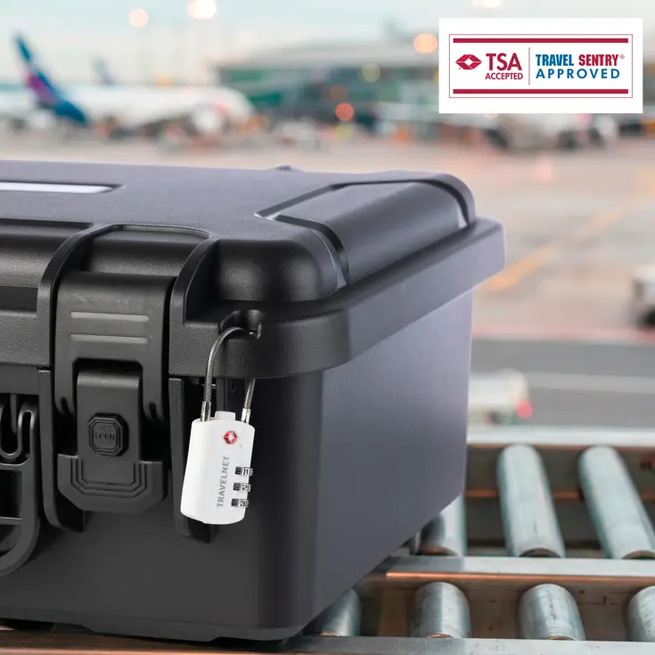 Travelnet TSA Reisslot met Cijfercode Set van 2