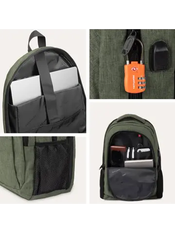 TRVLMORE Rugtas - 36L - 17 Inch