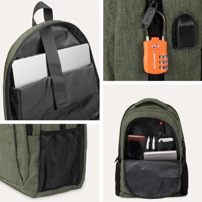 TRVLMORE Rugtas - 36L - 17 Inch