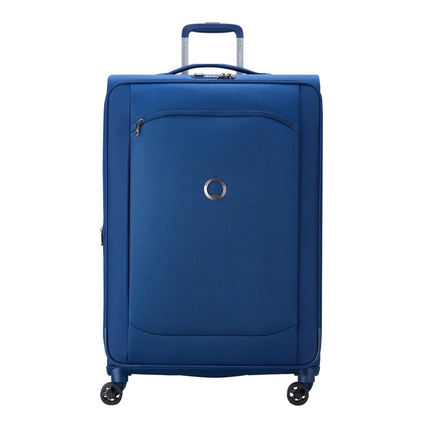 Delsey  trolley l expandable Blauw  Blauw main product image