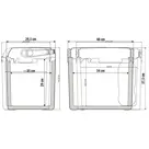 Draagbare thermo-koeler & verwarmer 25L