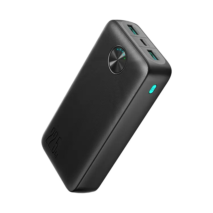 LED Powerbank - 20000mAh - Zwart