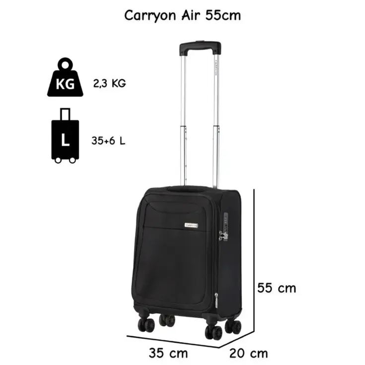 Air Handbagage koffer 55cm