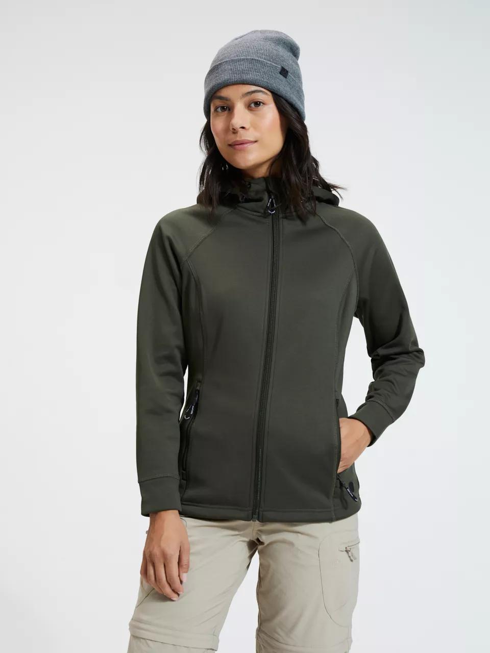 ANWB  Escada  Fleecevest dames  Donker Groen   4XL