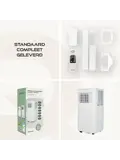 Mobiele airco met afstandsbediening -  9000 BTU