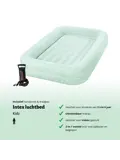Luchtbed - Intex Kidz - 1P - 107x168 + Pomp