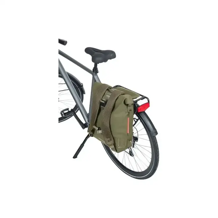 Basil rugtas SoHo Nordlight moss groen 17L