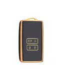 TPU Sleutelhoesje voor Renault goud A4