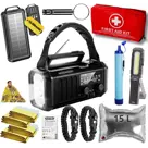 Noodpakket XL met Powerbank-Noodradio-Waterfilter