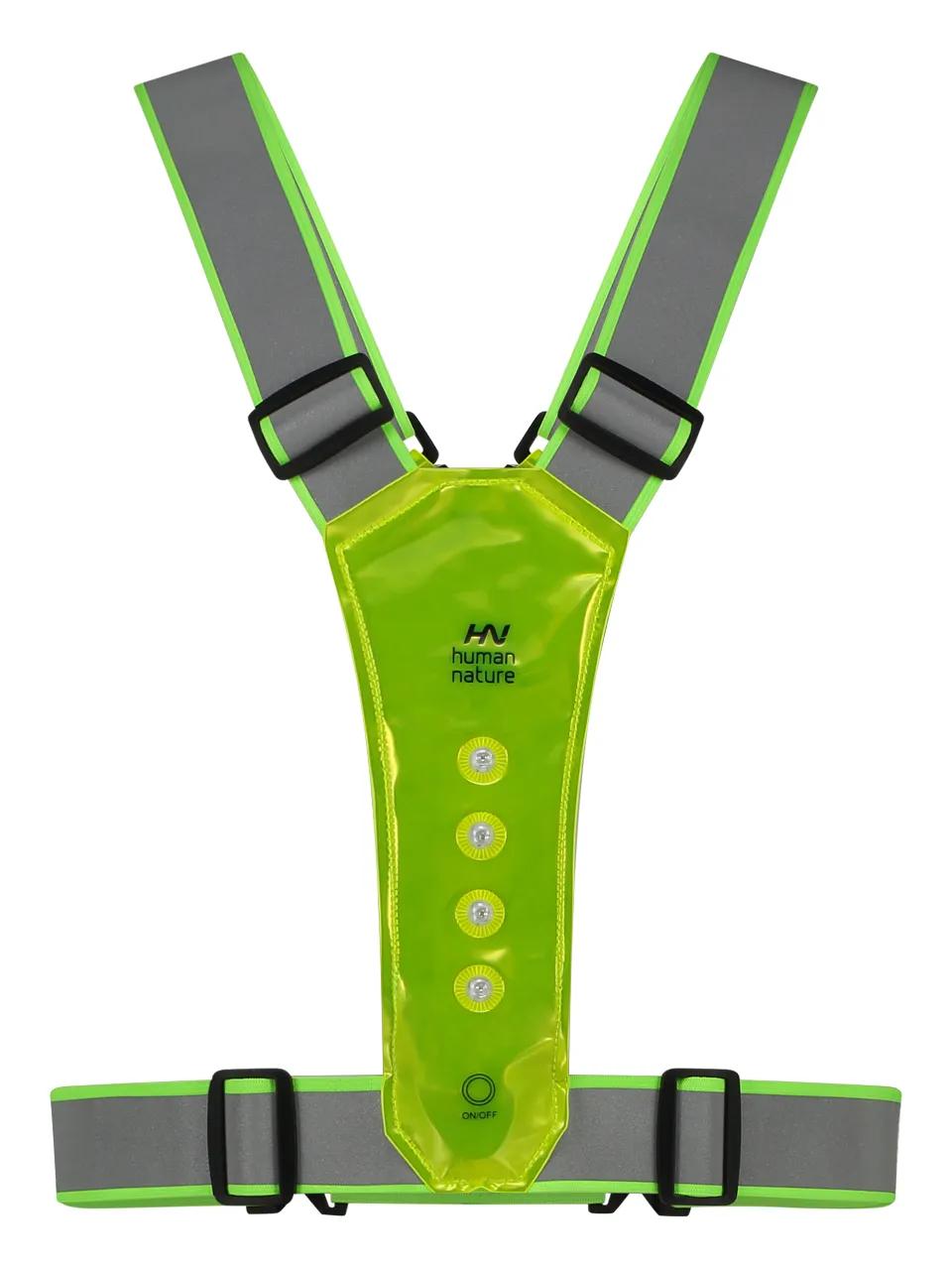 ANWB  Led USB-C vest  Human Nature  Fluor Geel