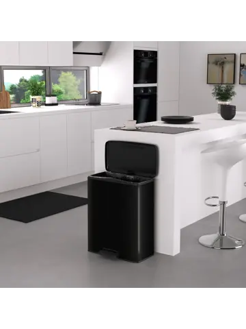 Curver Decobin Prullenbak - 65L - Zwart