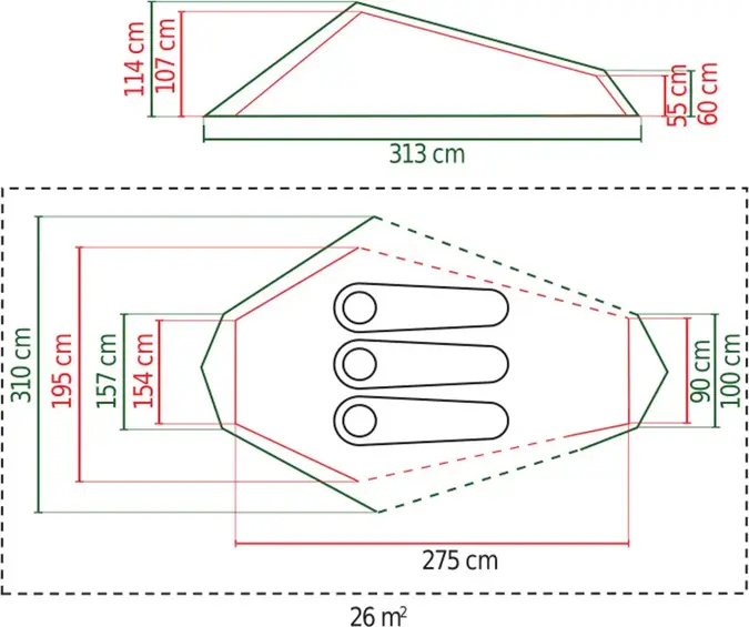 Coleman Cobra 3 tent