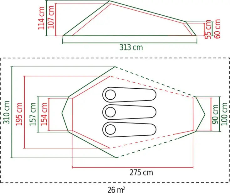 Cobra 3 tent