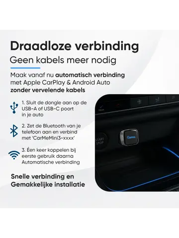 Ultra Mini 2-in-1 Dongle - CarPlay/Android Auto