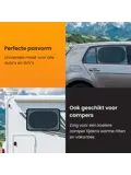 Zonnescherm Auto Zijruit - Set van 2