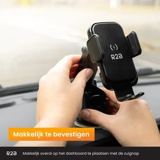 Telefoonhouder Auto met Draadloze Oplader