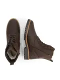 Rykken Heren - Veterboots met rits - Wol gevoerd