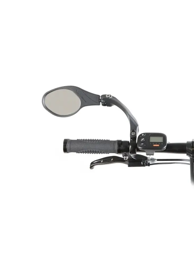 Fietsspiegel Uno links met blank glas