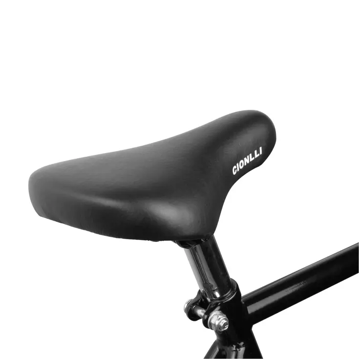Zwart Junior Fietszadel met PU Schuim Demping