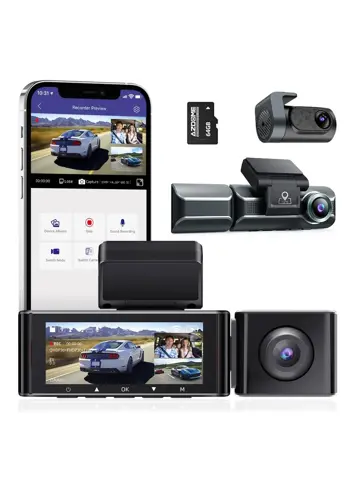 M550 Pro 3CH 4K Wifi GPS 64gb dashcam